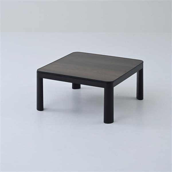 YAMAZEN 75cm角カジュアルこたつ NCK-7575-BK-BR | ノジマオンライン