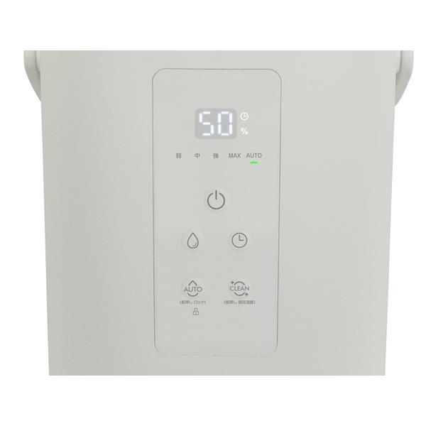 YAMAZEN 上部給水スチーム加湿器[清潔スチーム加湿/湿度センサー/3.0L