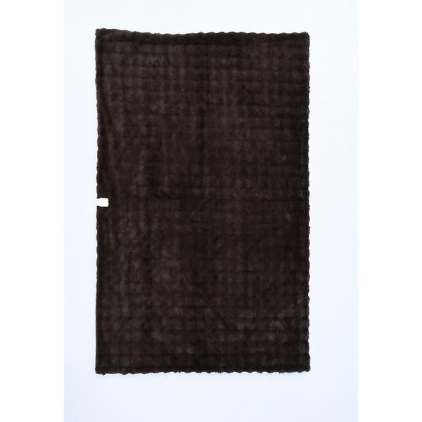 YAMAZEN ボリュームフェイクファー電気掛敷毛布[188×130cm/ダニ対策