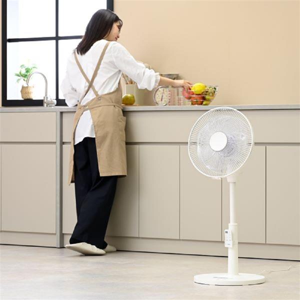 YAMAZEN DCモーターリビング扇風機[PD仕様/上向き90度/7枚羽根/左右