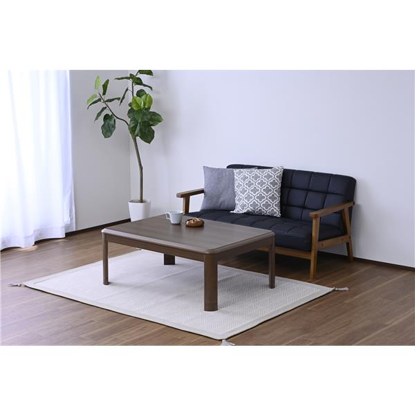 YAMAZEN 継ぎ脚付105×75cm家具調こたつ GKR-1053H-WBR | ノジマオンライン