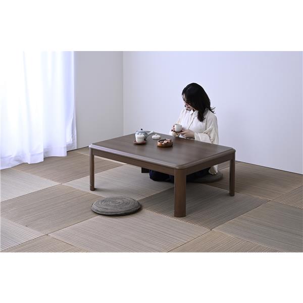 YAMAZEN 継ぎ脚付105×75cm家具調こたつ GKR-1053H-WBR | ノジマオンライン
