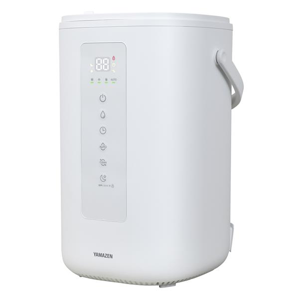 YAMAZEN 4L・最大600mL/hスチーム加湿器 EKS-V4-W | ノジマオンライン