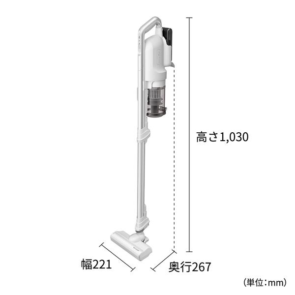 SHARP EC-SR9-B RACTIVE Air POWER  スティッククリーナー【コードレス/サイクロン式/軽量1.7kg/充電時間約100分/運転音・不快音低減/ブラック系】 | ノジマオンライン