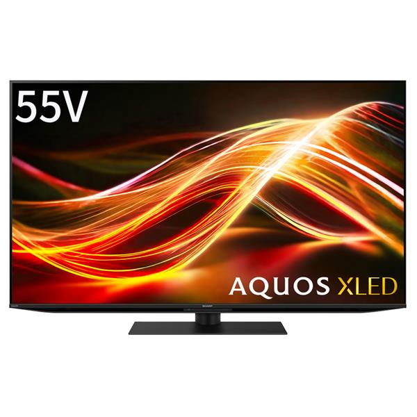 SHARP 4T-C55GP1 4K液晶テレビ量子ドットminiLED搭載AQUOS(アクオス)GP1ライン【55V型/BS・CS  4Kダブルチューナー内蔵/GoogleTV搭載】 | ノジマオンライン