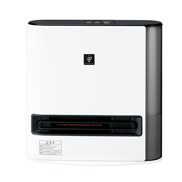 SHARP HX-SK12-W 加湿セラミックファンヒーター【大風量/加湿量650mL/h ...