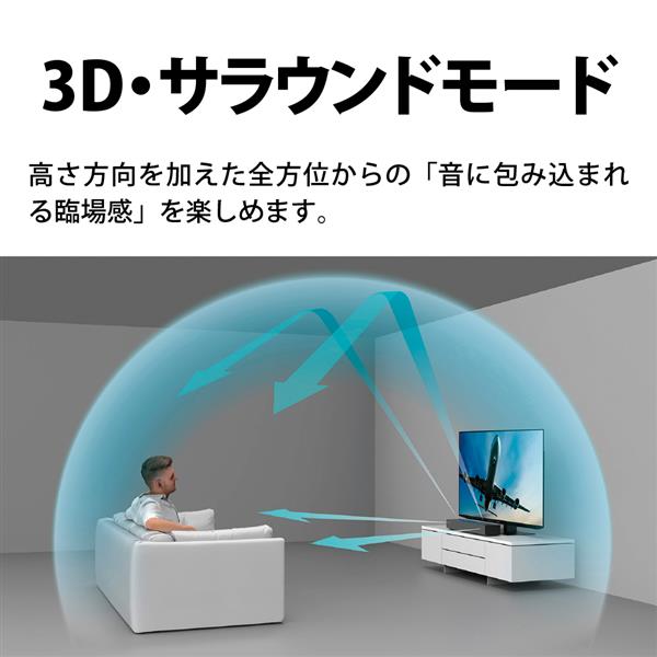 SHARP HT-SB700 サウンドバー【ハイトスピーカー搭載/コンパクトDOLBY