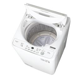 SHARP ES-GE5H-W 全自動洗濯機[ノンインバーター][時短コース搭載]【洗濯5.5kg/ホワイト系】 | ノジマオンライン