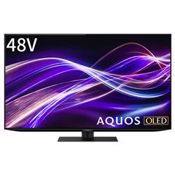 SHARP 4T-C48GQ2 4K有機ELテレビAQUOS(アクオス)GQ2ライン【48V型/BS・CS  4Kダブルチューナー内蔵/GoogleTV搭載】 | ノジマオンライン