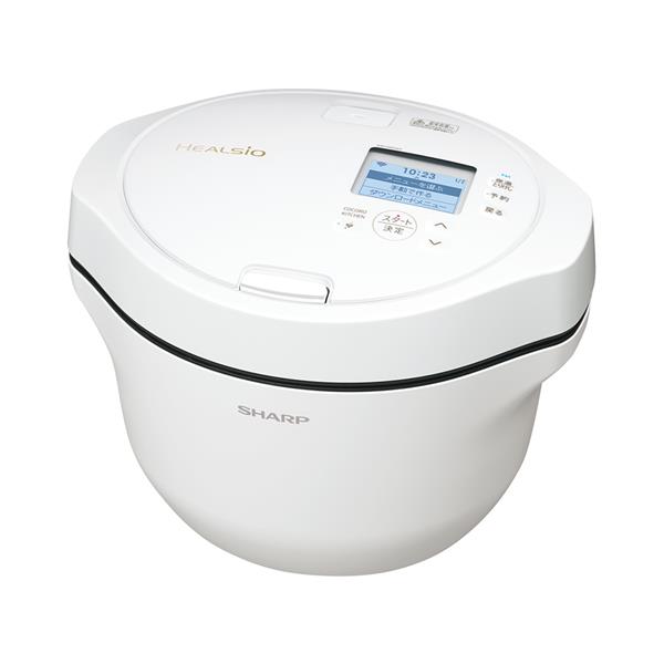 SHARP KN-HW24H-W 水なし自動調理鍋 ヘルシオ ホットクック proシリーズ 2.4Lタイプ | ノジマオンライン