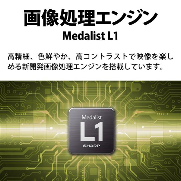 SHARP 2T-C24GF1 液晶テレビ AQUOS(アクオス)GF1ライン 24V型
