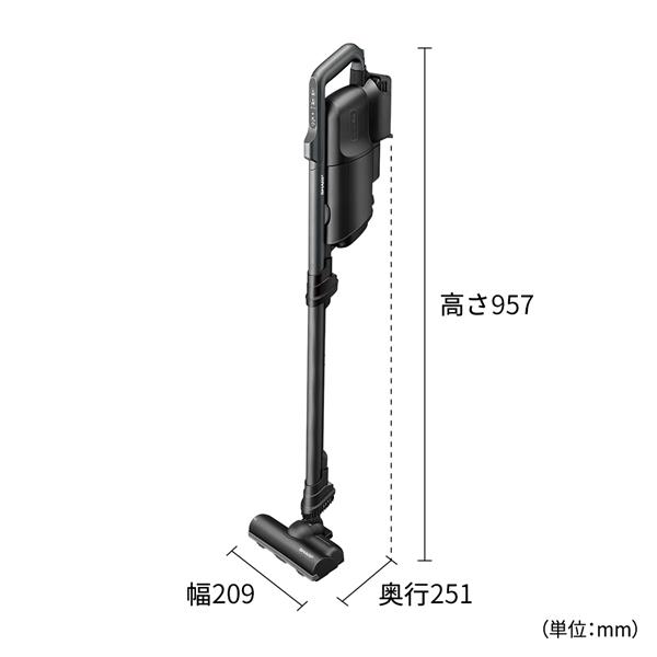 SHARP EC-KR2-B スティッククリーナー RACTIVE Air ブラック系 SHARP EC-KR2-B スティッククリーナー RACTIVE Air ブラック系