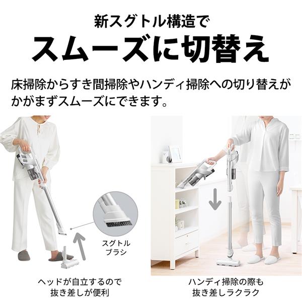 SHARP スティッククリーナー RACTIVE Air ブラック系 EC-AR10-B