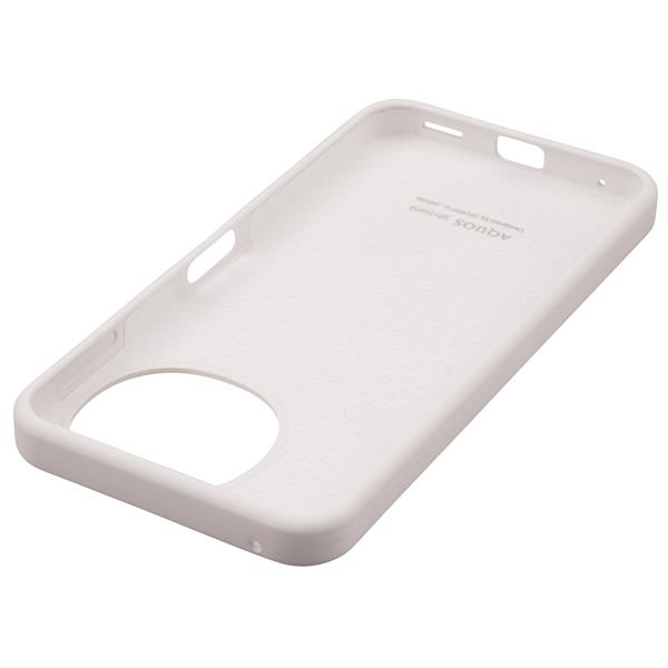 SHARP XN-Z04SG-W AQUOS sense9用 SHARP純正シリコンケース