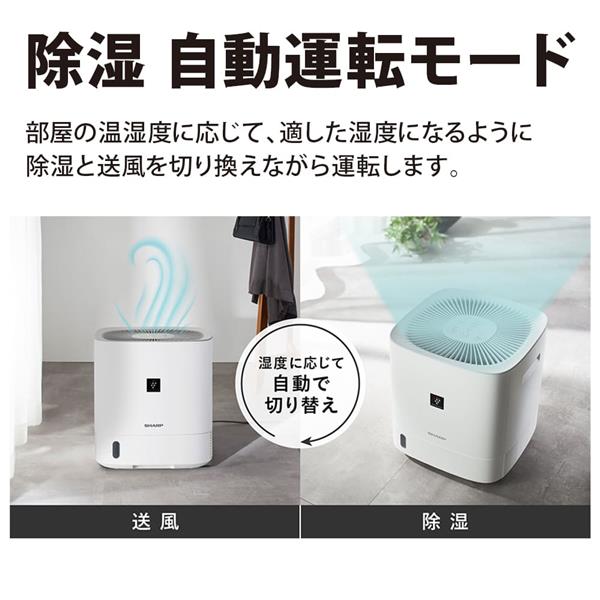 SHARP CV-T60-W 衣類乾燥除湿機 デシカント方式 除湿量5.4L