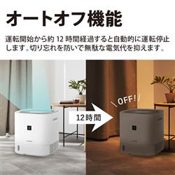 SHARP 衣類乾燥除湿機 デシカント方式 除湿量5.4L プラズマ