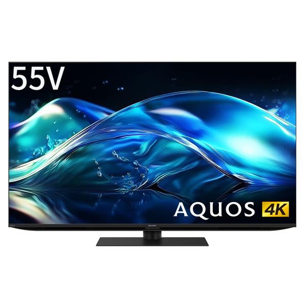 のん　アクオス　50インチフルハイビジョンテレビ　使用頻度少。 SHARP テレビAQUOS(アクオス)HN2ライン【55V型/GoogleTV搭載】 4T