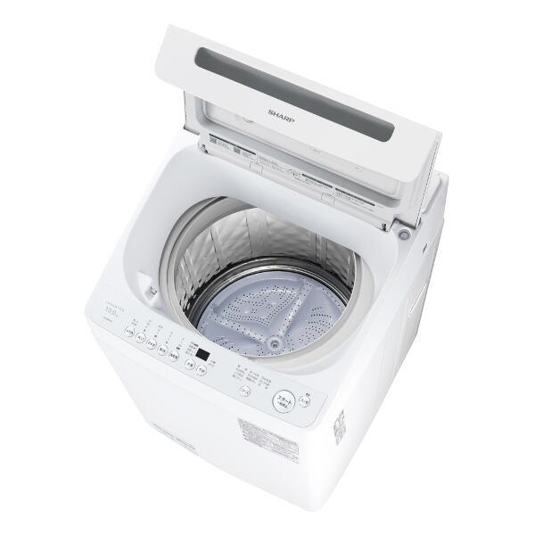 取付無料！最新！SHARP熱乾燥搭載 洗剤自動投入おしゃれデザイン洗濯機！冷蔵庫 取付無料！最新！SHARP熱乾燥搭載 洗剤自動投入おしゃれデザイン