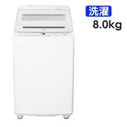 SHARP ES-SV8K-W 全自動洗濯機［洗濯8kg/ホワイト］☆大型配送