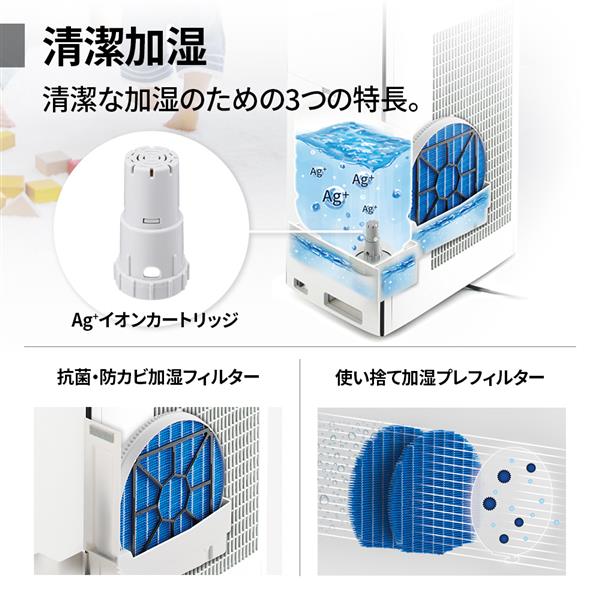 ⚠️【egg@プロフ必読♡】SHARP 加湿空気清浄機 NEXT スタンド型 空気清浄機：シャープ