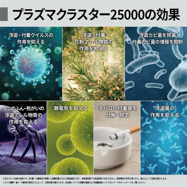 SHARP 加湿空気清浄機 適用畳数：空清23畳・加湿17畳 グレー系 KI-US50