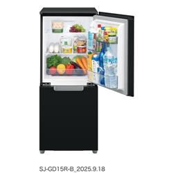 SHARP 冷蔵庫[インバーター搭載 省エネ＆静音設計]【2ドア