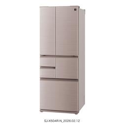 SHARP 冷蔵庫 [6ドア/観音開き/502L/シャンパン] ☆大型配送対象商品