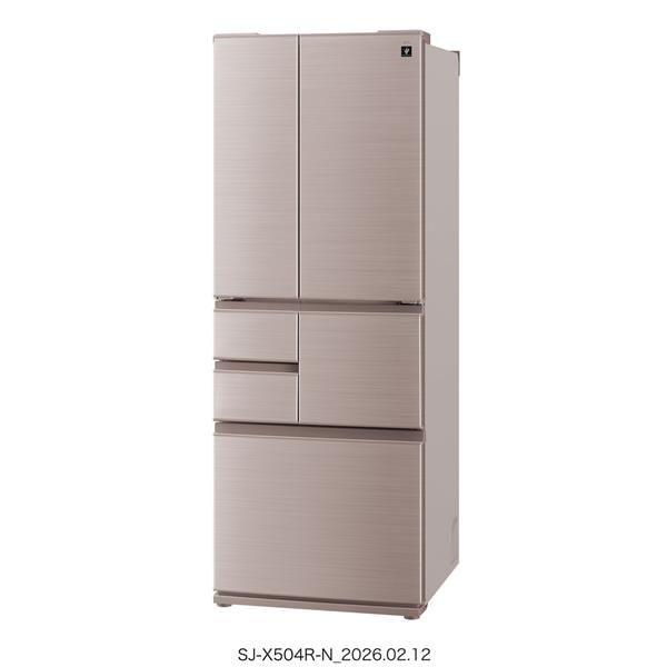 SHARP 冷蔵庫 [6ドア/観音開き/502L/シャンパン] ☆大型配送対象商品