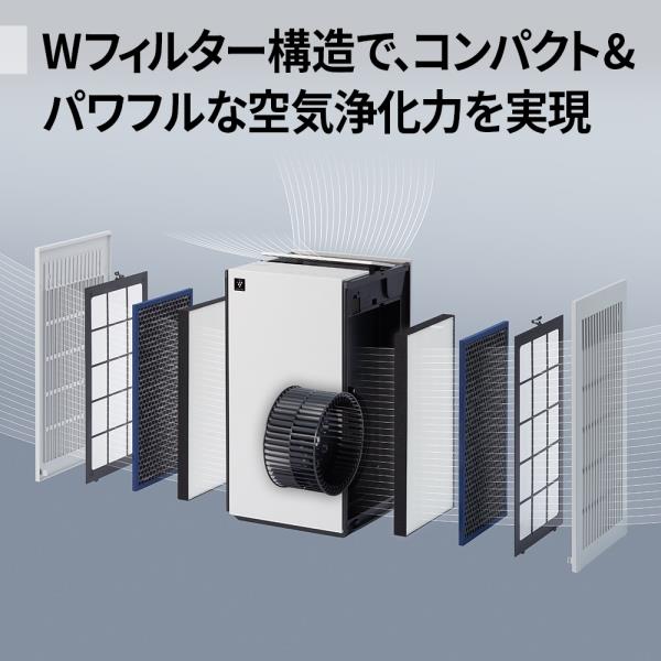 SHARP 空気清浄機 【Purefit 適用畳数：空清31畳/プラズマクラスター