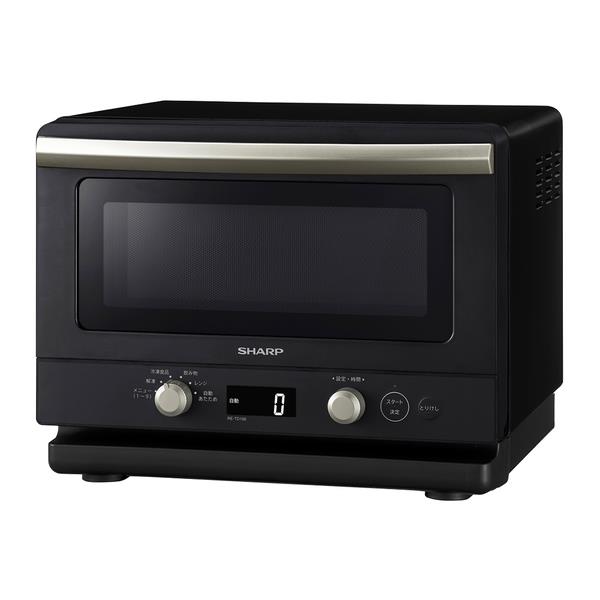 SHARP 単機能レンジ 18L 1段調理 50・60Hz フラットテーブル 縦開き