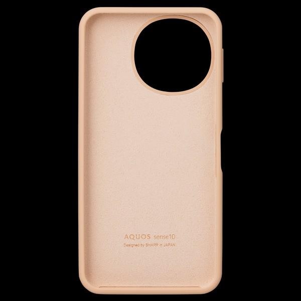 SHARP AQUOS sense10用 SHARP純正シリコンケース ペールピンク XN