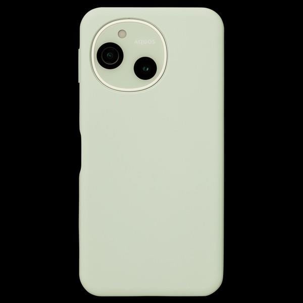 SHARP AQUOS sense10用 SHARP純正シリコンケース ペールミント XN