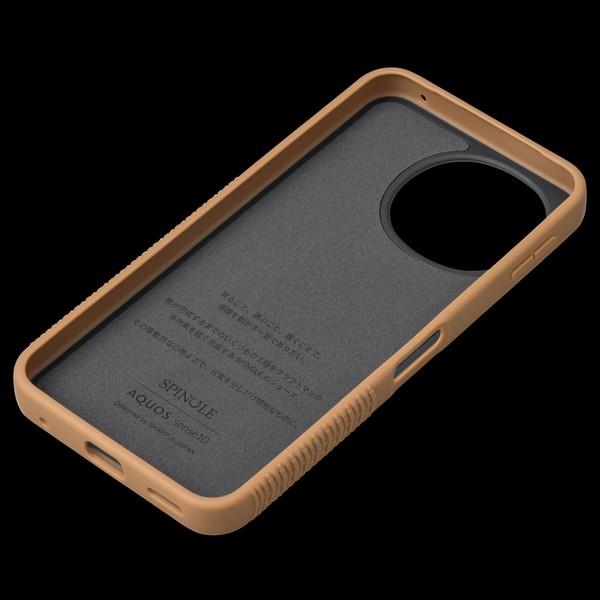 SHARP AQUOS sense10用 SHARP純正「SPINGLE」コラボケース ネイビー XN