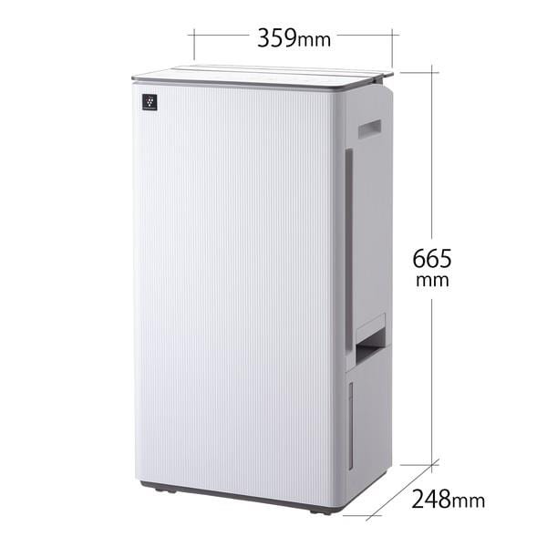 SHARP 衣類乾燥除湿機 コンプレッサー方式 除湿量16.5L プラズマ