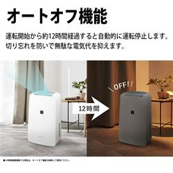 SHARP 衣類乾燥除湿機 コンプレッサー方式 除湿量6.3L プラズマ