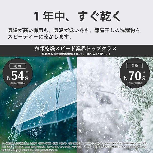 SHARP 衣類乾燥除湿機 オールシーズンハイブリッド方式 除湿量14L