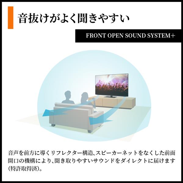 SHARP miniLED液晶テレビ AQUOS【55V型/GoogleTV搭載】 4T-55X7A