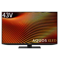 SHARP miniLED液晶テレビ AQUOS【43V型/GoogleTV搭載】 4T-43X7A