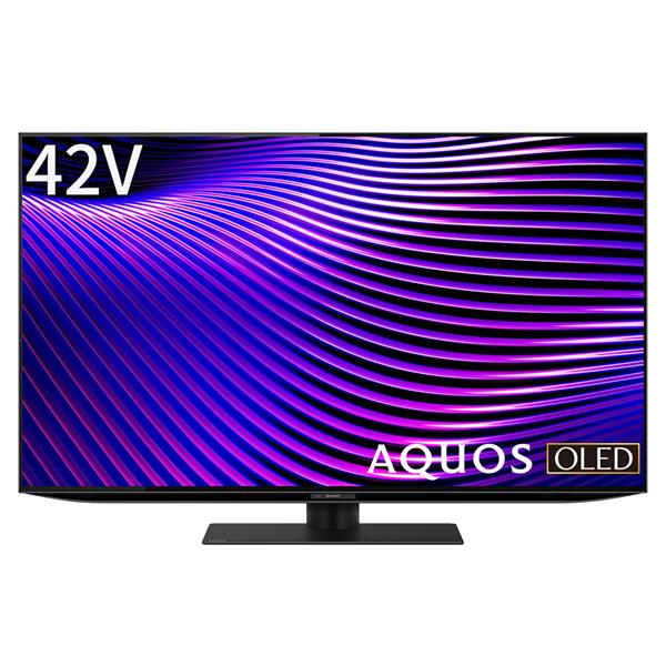SHARP 有機ELテレビ AQUOS【42V型/GoogleTV搭載】 4T-42S7A | ノジマ