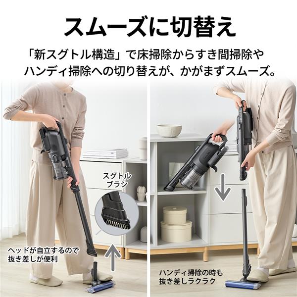 SHARP スティッククリーナー RACTIVE Air POWER EC-SR70A-B | ノジマ
