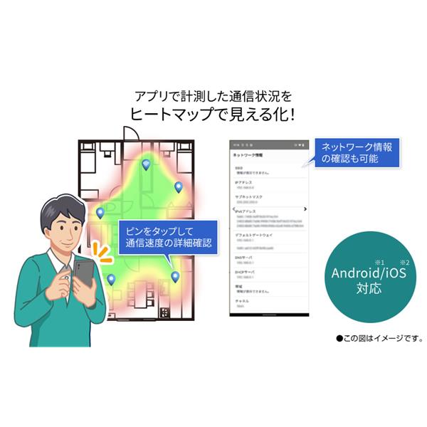 NEC PAWX5400T6 無線LANルーター Aterm【親機/Wi-Fi6E/2402 +