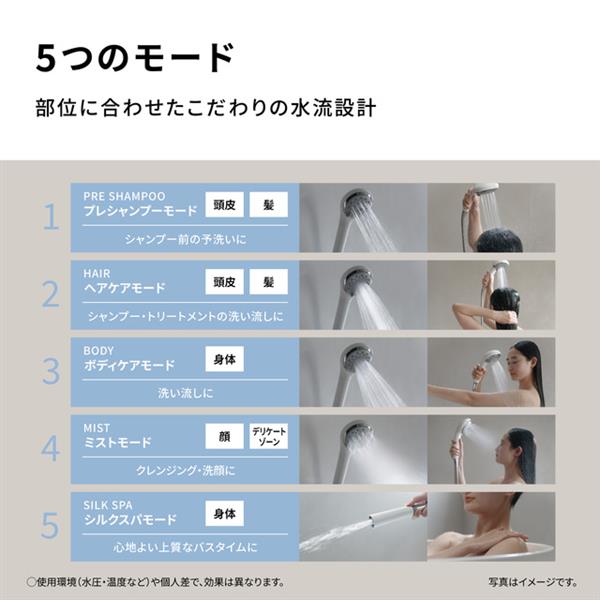 Panasonic ファインバブルシャワーヘッド ファインベール [ホワイト