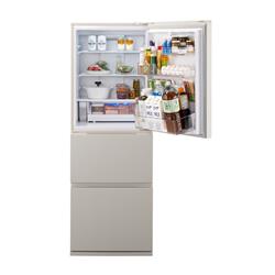 Panasonic 冷蔵庫[奥行うす型]【3ドア/右開き/326L/マットベージュ