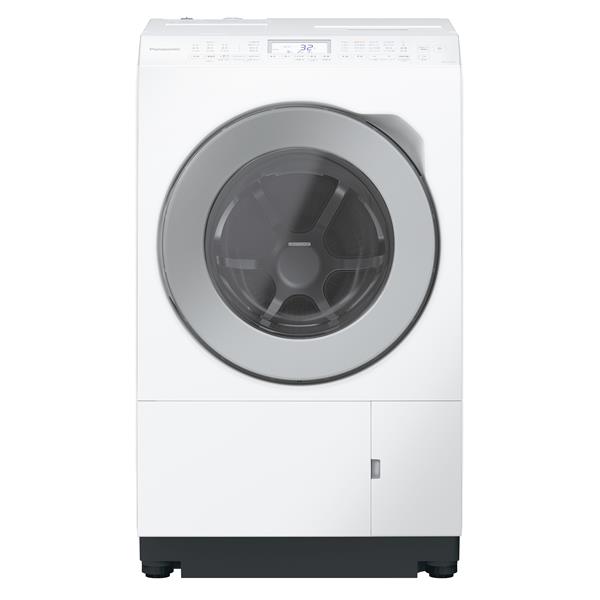 もるくす様 Panasonic ドラム式洗濯機 ホワイト Panasonic ドラム式洗濯乾燥機 左開き マットホワイト ☆大型