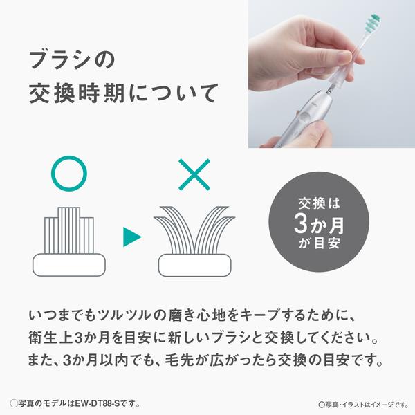 Panasonic 替えブラシ ドルツ専用 歯間フィットブラシ2本入 EW0830-X