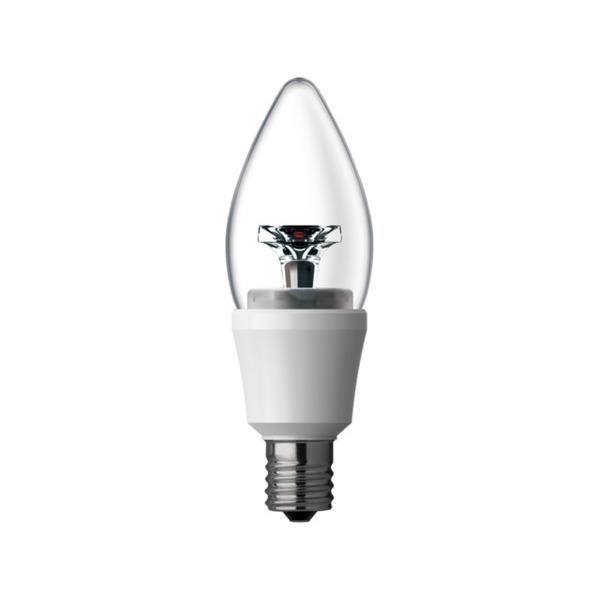 パナソニック　LEDシャンデリア球 E17 電球色 LDC3LE17C2 未使用 パナソニック パルックLED電球 クリアシリーズ (シャンデリア電球