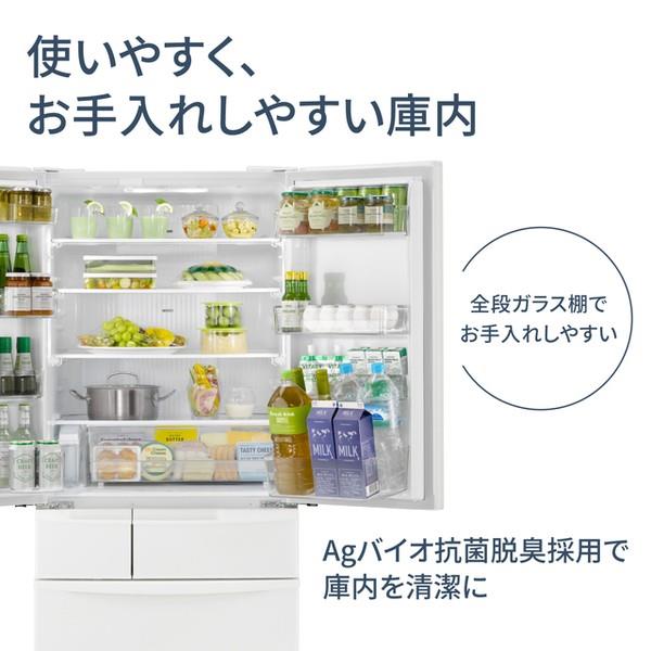 Panasonic 冷蔵庫 [奥行うす型]【6ドア/観音開き/451L