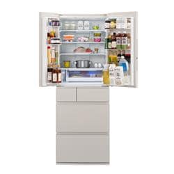 Panasonic 冷蔵庫 [AIエコナビ][奥まで見えるフルオープン]【6ドア