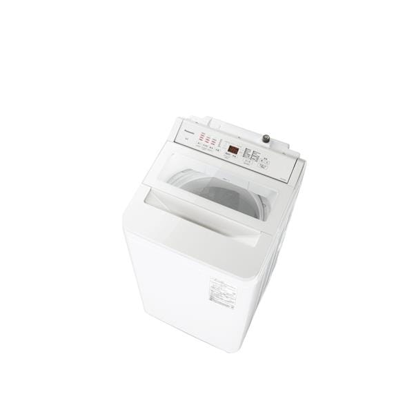 Panasonic タテ型洗濯機 【8kg/ホワイト】 ☆大型配送対象商品 NA