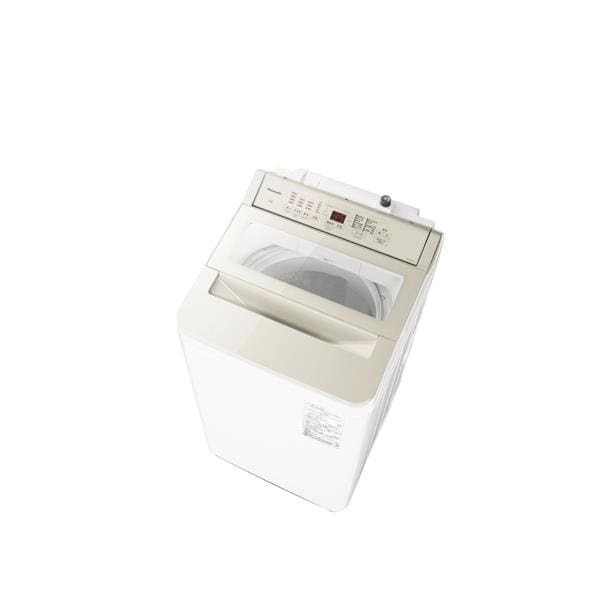 Panasonic タテ型洗濯機 【7kg/ナチュラルベージュ】 ☆大型配送対象